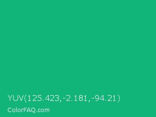 YUV 125.423,-2.181,-94.21 Color Image