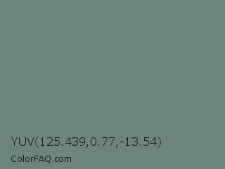 YUV 125.439,0.77,-13.54 Color Image