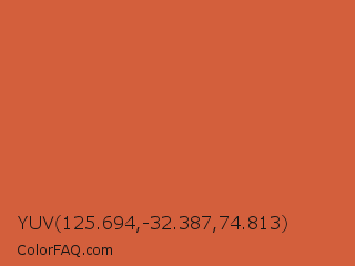 YUV 125.694,-32.387,74.813 Color Image