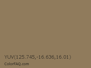 YUV 125.745,-16.636,16.01 Color Image