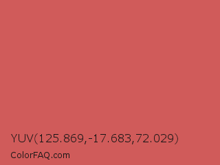 YUV 125.869,-17.683,72.029 Color Image