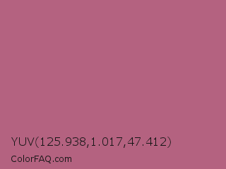 YUV 125.938,1.017,47.412 Color Image