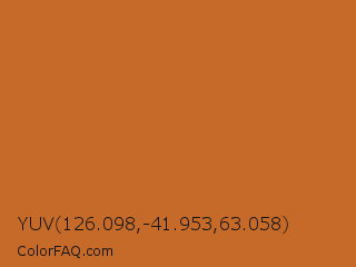 YUV 126.098,-41.953,63.058 Color Image