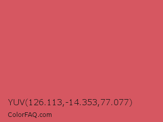 YUV 126.113,-14.353,77.077 Color Image