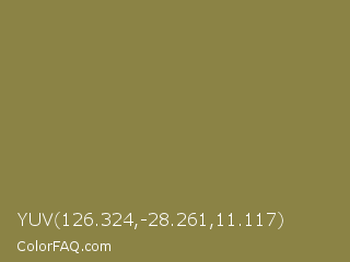 YUV 126.324,-28.261,11.117 Color Image