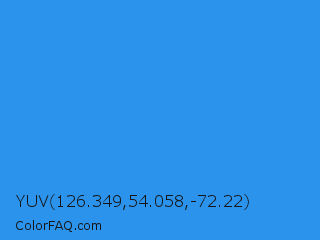 YUV 126.349,54.058,-72.22 Color Image