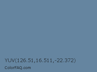 YUV 126.51,16.511,-22.372 Color Image