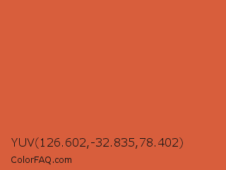 YUV 126.602,-32.835,78.402 Color Image