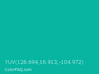 YUV 126.694,16.913,-104.972 Color Image