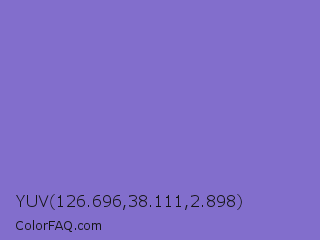 YUV 126.696,38.111,2.898 Color Image