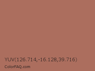 YUV 126.714,-16.128,39.716 Color Image