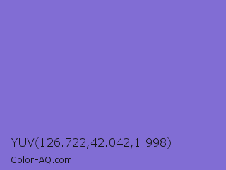 YUV 126.722,42.042,1.998 Color Image