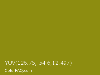 YUV 126.75,-54.6,12.497 Color Image