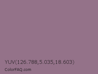 YUV 126.788,5.035,18.603 Color Image