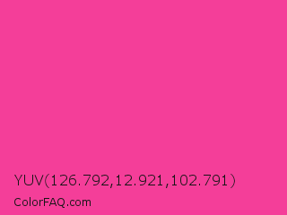 YUV 126.792,12.921,102.791 Color Image