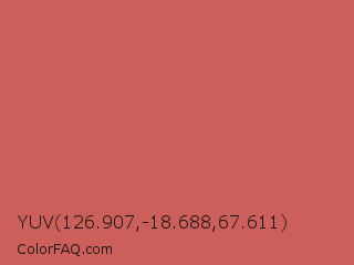 YUV 126.907,-18.688,67.611 Color Image