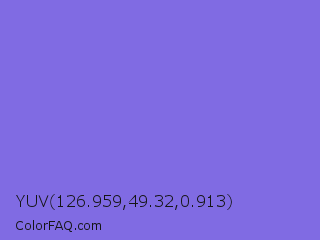 YUV 126.959,49.32,0.913 Color Image