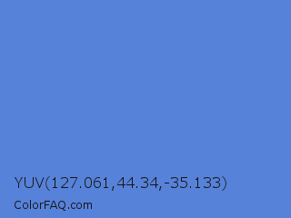 YUV 127.061,44.34,-35.133 Color Image