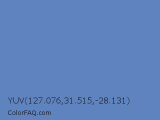YUV 127.076,31.515,-28.131 Color Image