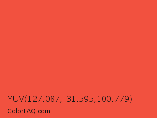 YUV 127.087,-31.595,100.779 Color Image