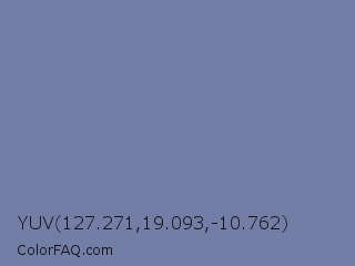 YUV 127.271,19.093,-10.762 Color Image