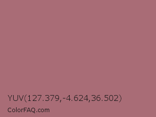 YUV 127.379,-4.624,36.502 Color Image