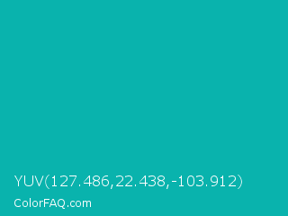 YUV 127.486,22.438,-103.912 Color Image