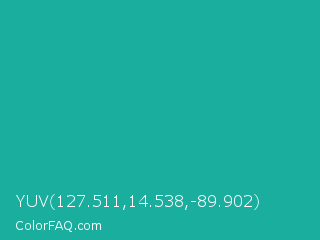 YUV 127.511,14.538,-89.902 Color Image