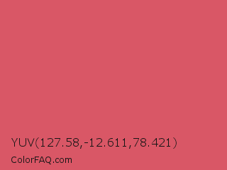 YUV 127.58,-12.611,78.421 Color Image