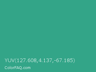 YUV 127.608,4.137,-67.185 Color Image