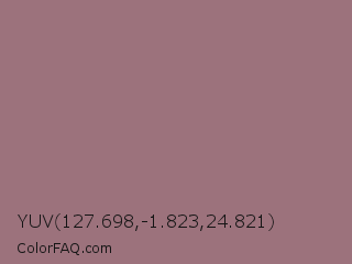 YUV 127.698,-1.823,24.821 Color Image