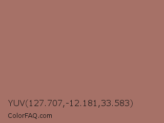 YUV 127.707,-12.181,33.583 Color Image