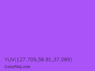 YUV 127.709,58.81,37.089 Color Image