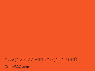 YUV 127.77,-44.257,101.934 Color Image