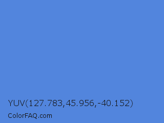 YUV 127.783,45.956,-40.152 Color Image