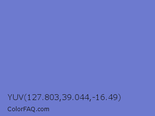 YUV 127.803,39.044,-16.49 Color Image