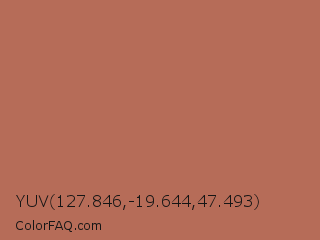 YUV 127.846,-19.644,47.493 Color Image