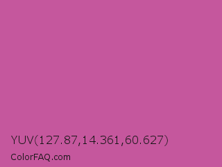 YUV 127.87,14.361,60.627 Color Image