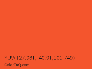 YUV 127.981,-40.91,101.749 Color Image
