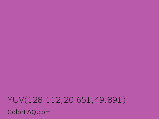 YUV 128.112,20.651,49.891 Color Image