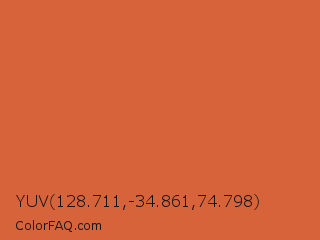 YUV 128.711,-34.861,74.798 Color Image