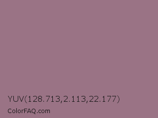 YUV 128.713,2.113,22.177 Color Image