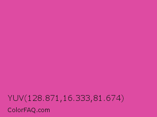 YUV 128.871,16.333,81.674 Color Image