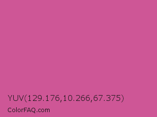YUV 129.176,10.266,67.375 Color Image