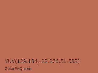 YUV 129.184,-22.276,51.582 Color Image