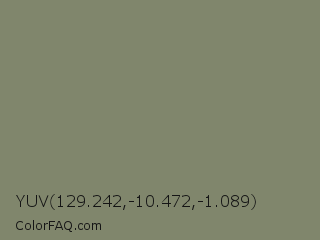 YUV 129.242,-10.472,-1.089 Color Image