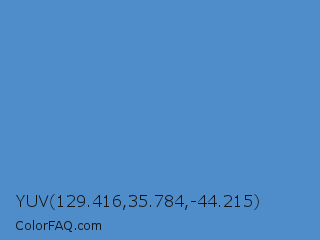YUV 129.416,35.784,-44.215 Color Image