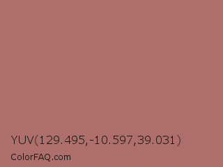 YUV 129.495,-10.597,39.031 Color Image