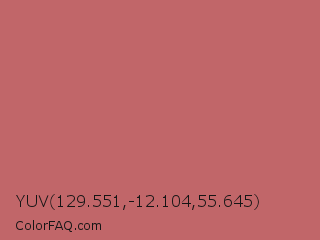 YUV 129.551,-12.104,55.645 Color Image