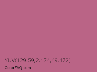 YUV 129.59,2.174,49.472 Color Image